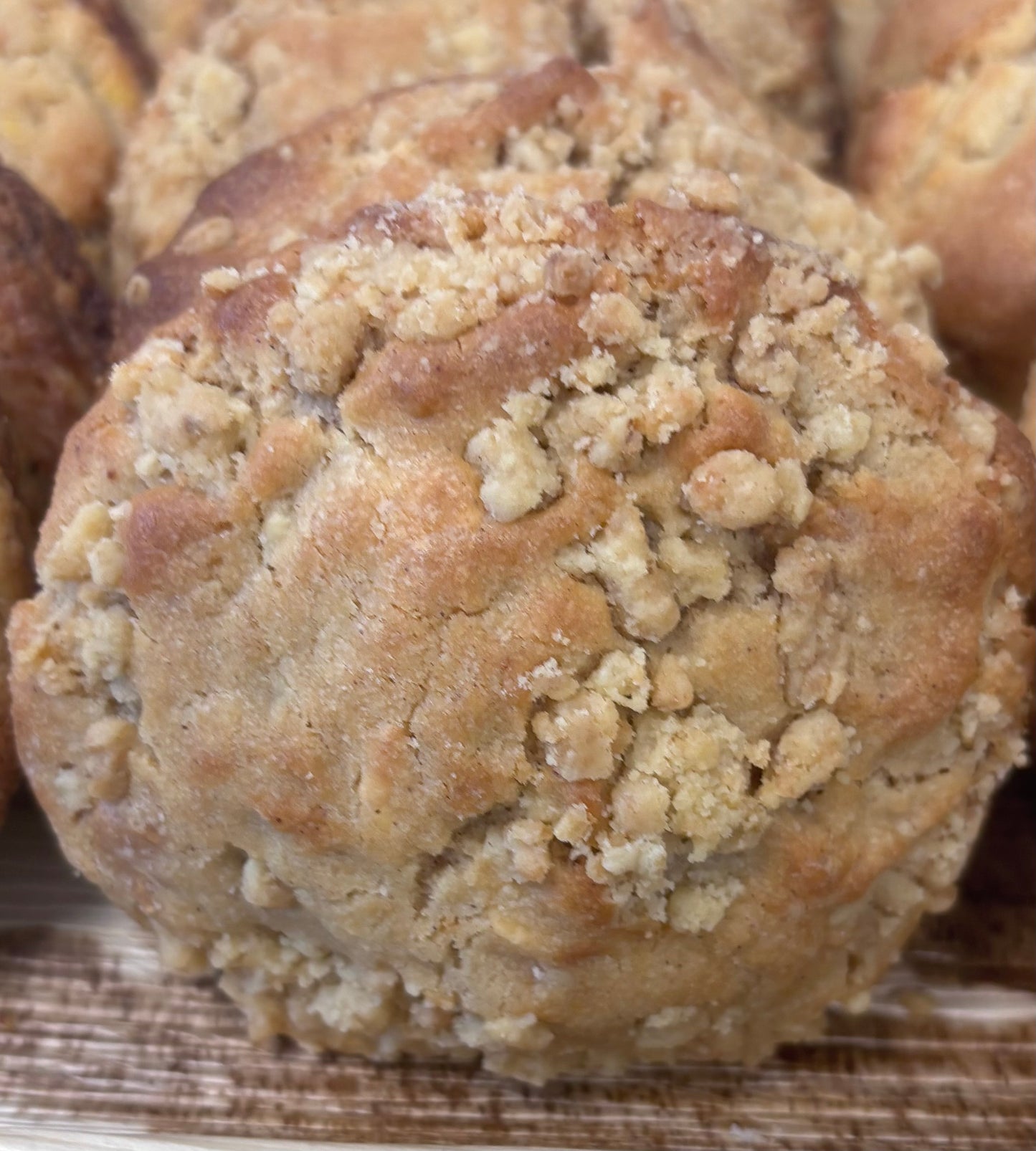 Apple Crumble Cookie